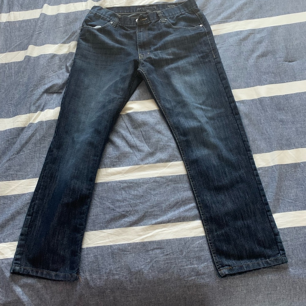 PD&C Slim Straight Blue Jeans